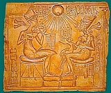 Relief  Amenophis IV. , ägyptisch 