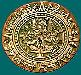 Relief,  Maya-Kalender-Scheibe,