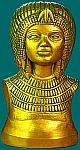  Ägyptische Büste: Ägyptische Königin