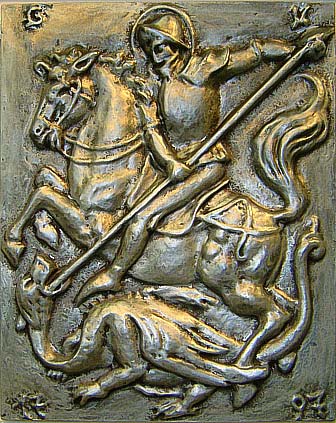 Relief: St. Georg